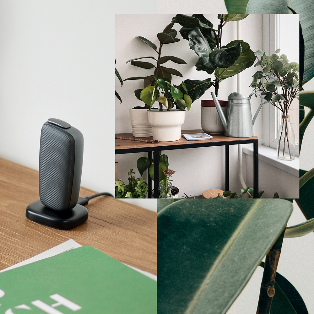 플룸 X 어드밴스드 사각형 프런트 패널 실버 - 라이프스타일 이미지
