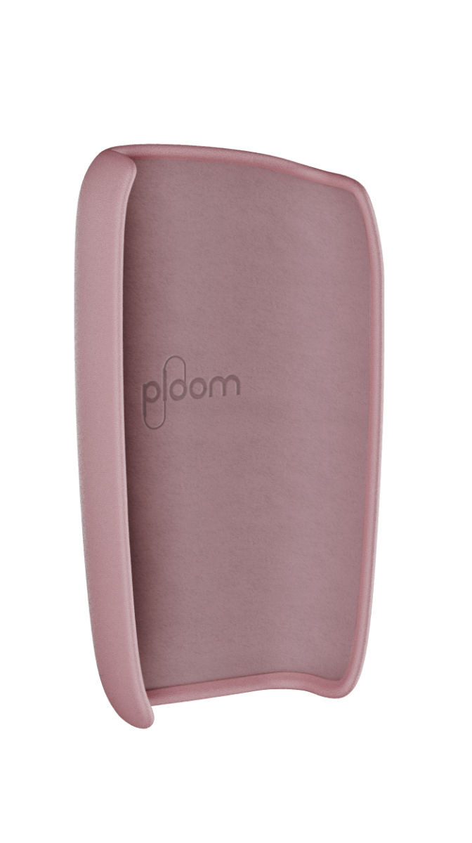 플룸 X 레더 백 커버 - 로즈