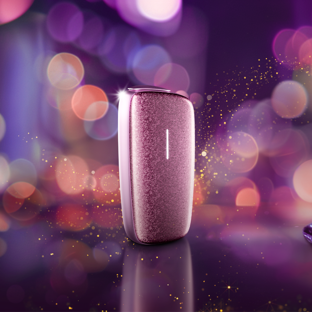 플룸 X 어드밴스드 다크 오키드 프런트 패널 질감