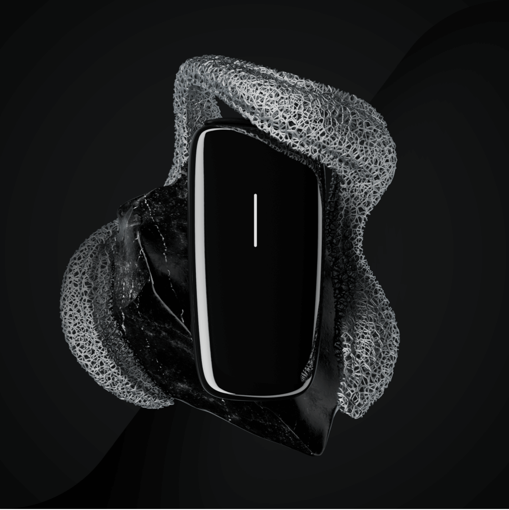 플룸 X 어드밴스드 프런트 패널 블랙 질감