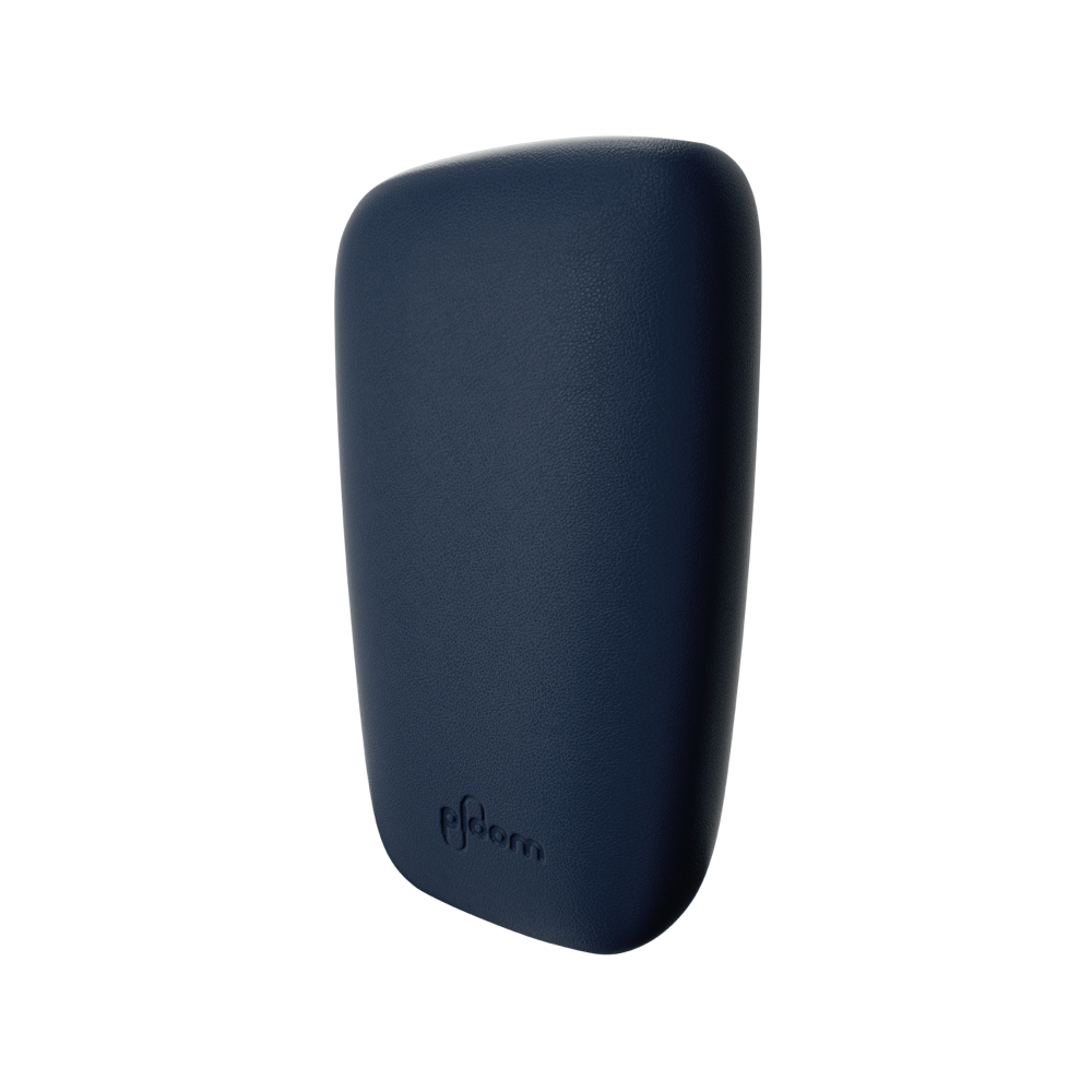 플룸 X 어드밴스드 레더 백 커버 네이비 블루 추가 사진