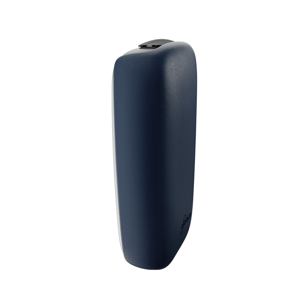 플룸 X 어드밴스드 레더 백 커버 네이비 블루 - 오른쪽 뷰